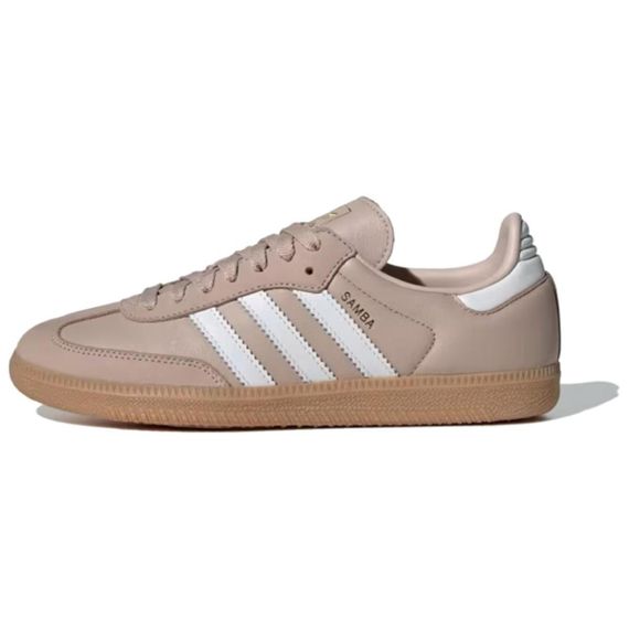 adidas originals SAMBA OG Кроссовки для скейтбординга Низкие Серо-коричневые Женские