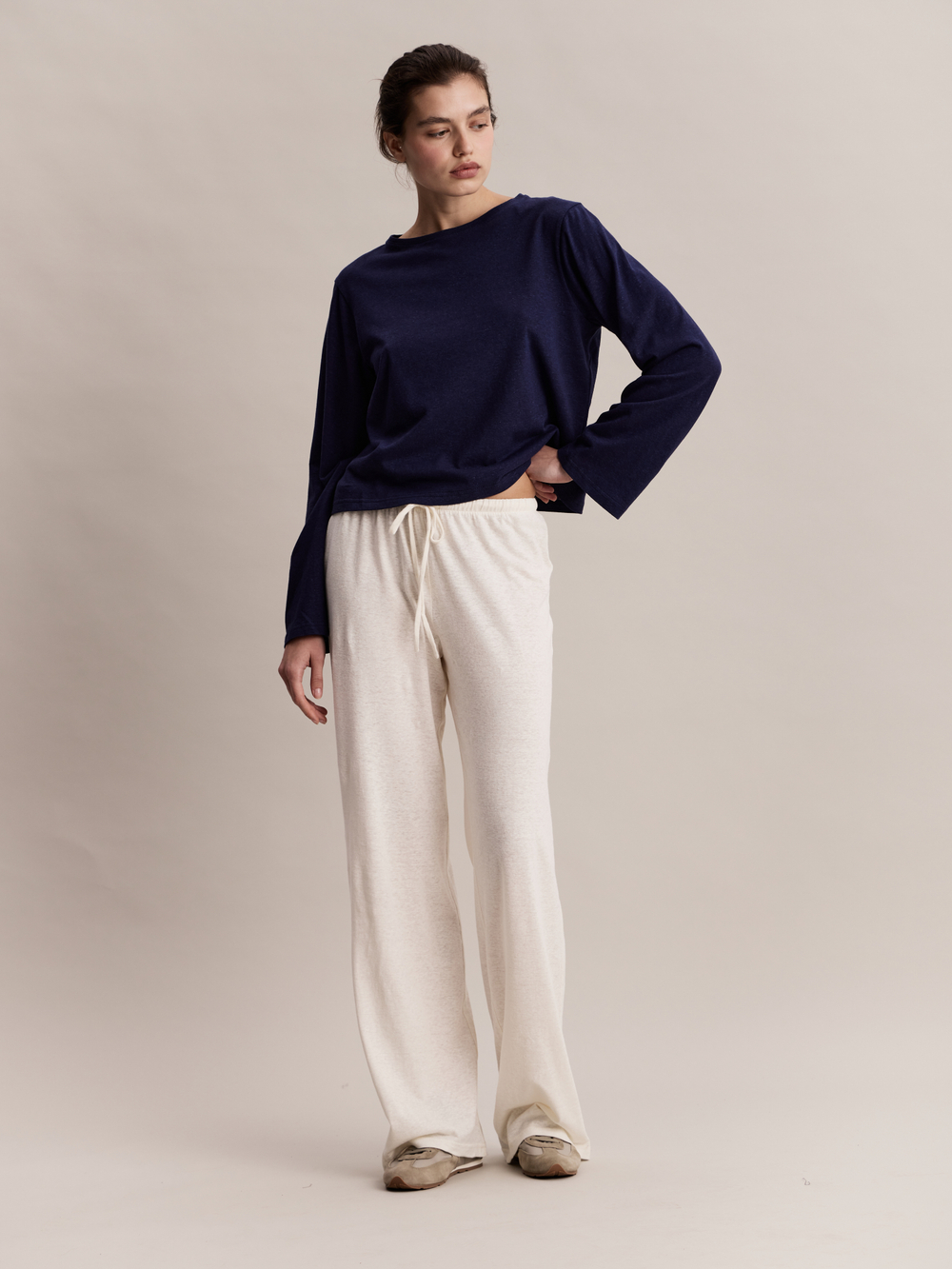 Брюки Roy Pants Ivory in Hemp