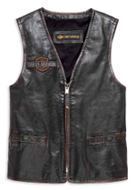 Жилет Eagle Distressed Leather Vest Harley-Davidson