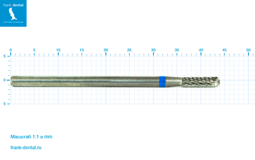 Фреза твердосплавная Frank Dental типа HP - C.129K.104.023