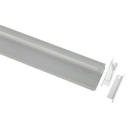 Комплект с врезным анодированным профилем 6814 68х14мм 2м Эра Б0062863