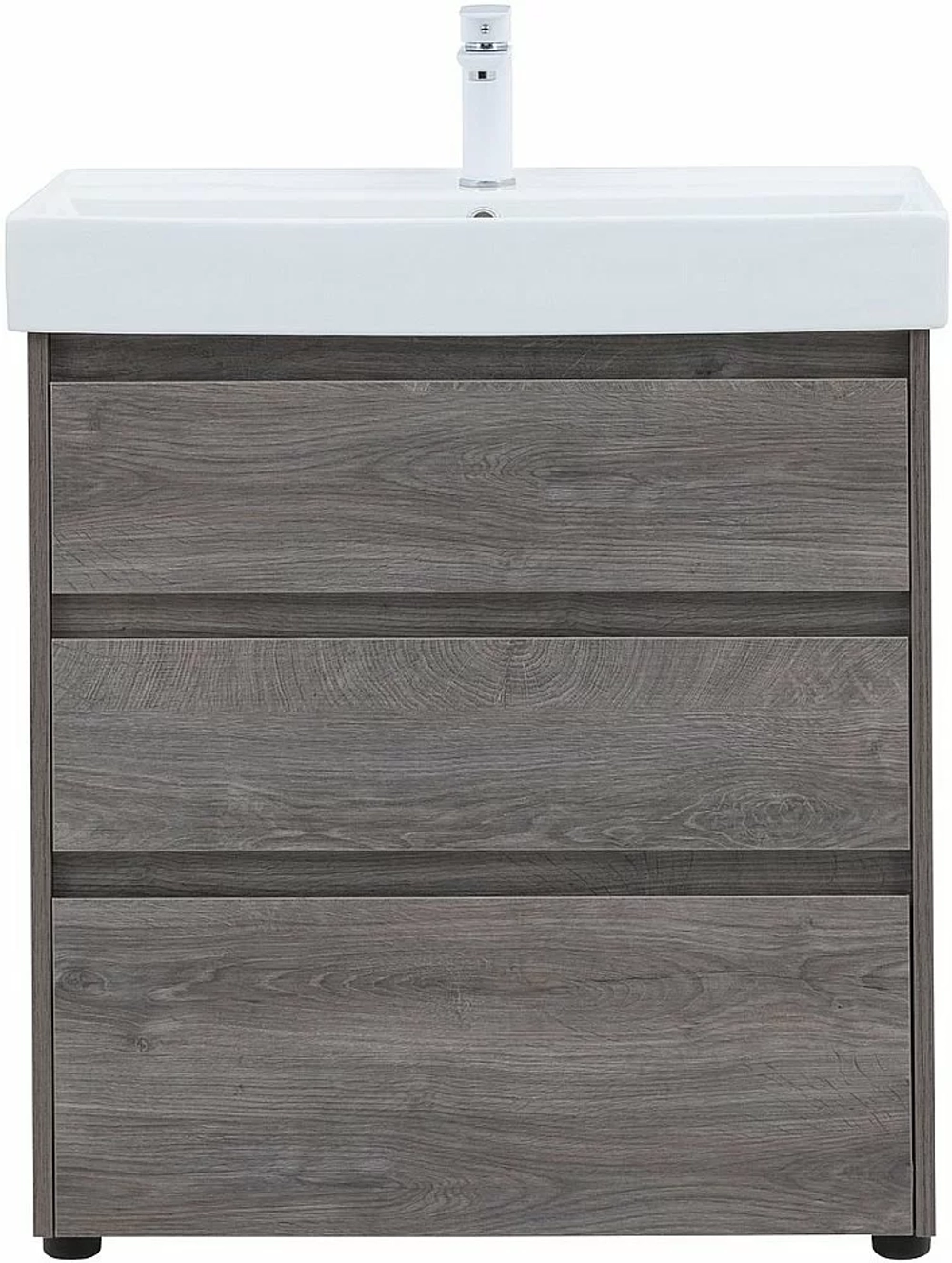 Тумба с раковиной Aquanet Nova Lite 302473 75 дуб рошелье