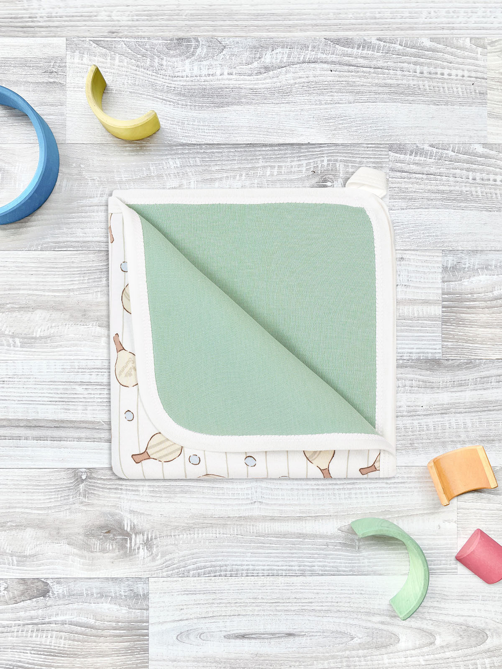 Двусторонний плед Mjölk Ping Pong