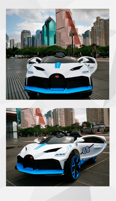 Гоночный электромобиль " MalinaBay BDQ-2188",белый