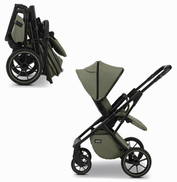 Коляска Moon Piu 2 в 1 Moss Green