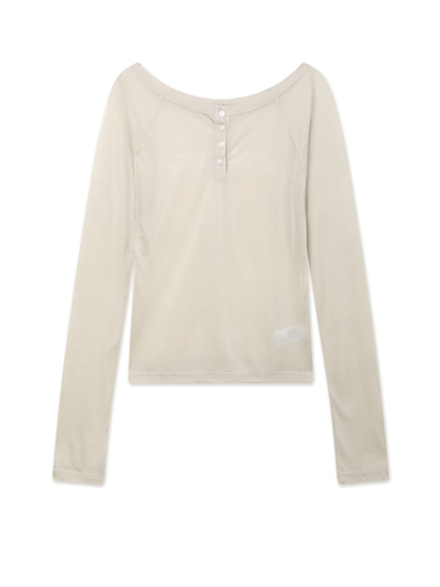 Женский Лонгслив Henley Raglan