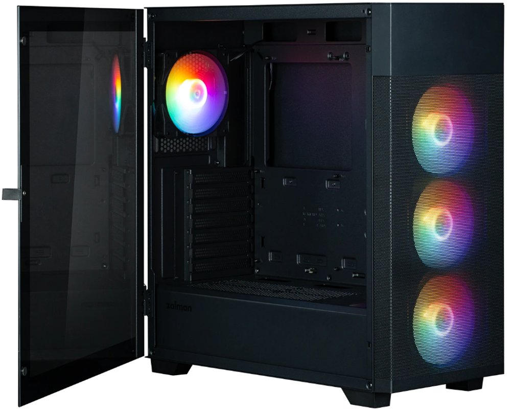Корпус ATX Zalman S5 NEO Black