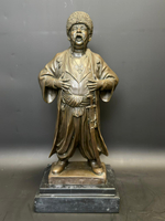 Бронзовая скульптура «Запорожский казак»