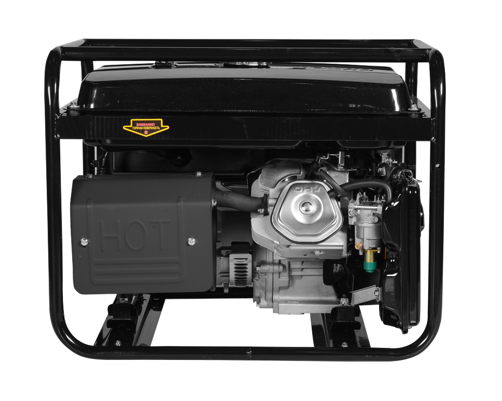 Портативный бензогенератор HUTER DY6500L - [5 кВт / 220V]