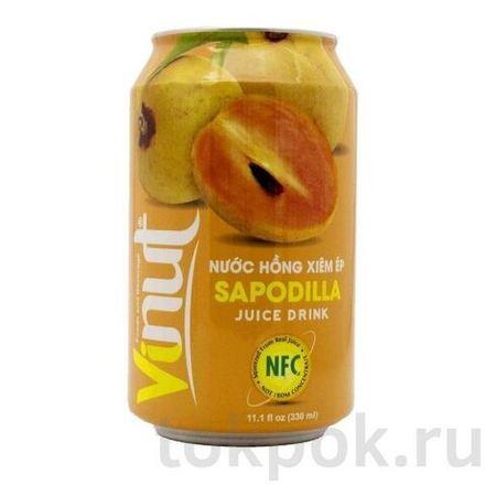 Напиток с соком Саподиллы Vinut, 330 мл
