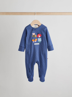 Комбинезон / Cлип для малышей Next AW2-293, 3 шт., Темно-синий, Молочный