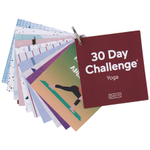 Набор поз для йоги на 30 дней yoga challenge