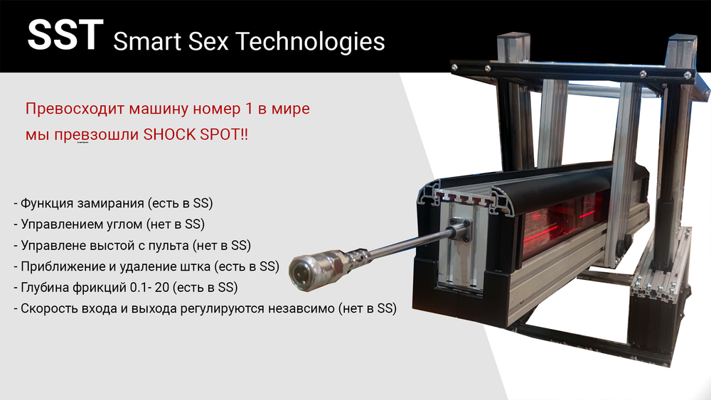 Секс машина Smart Sex Mashine (круче чем Shockspot)