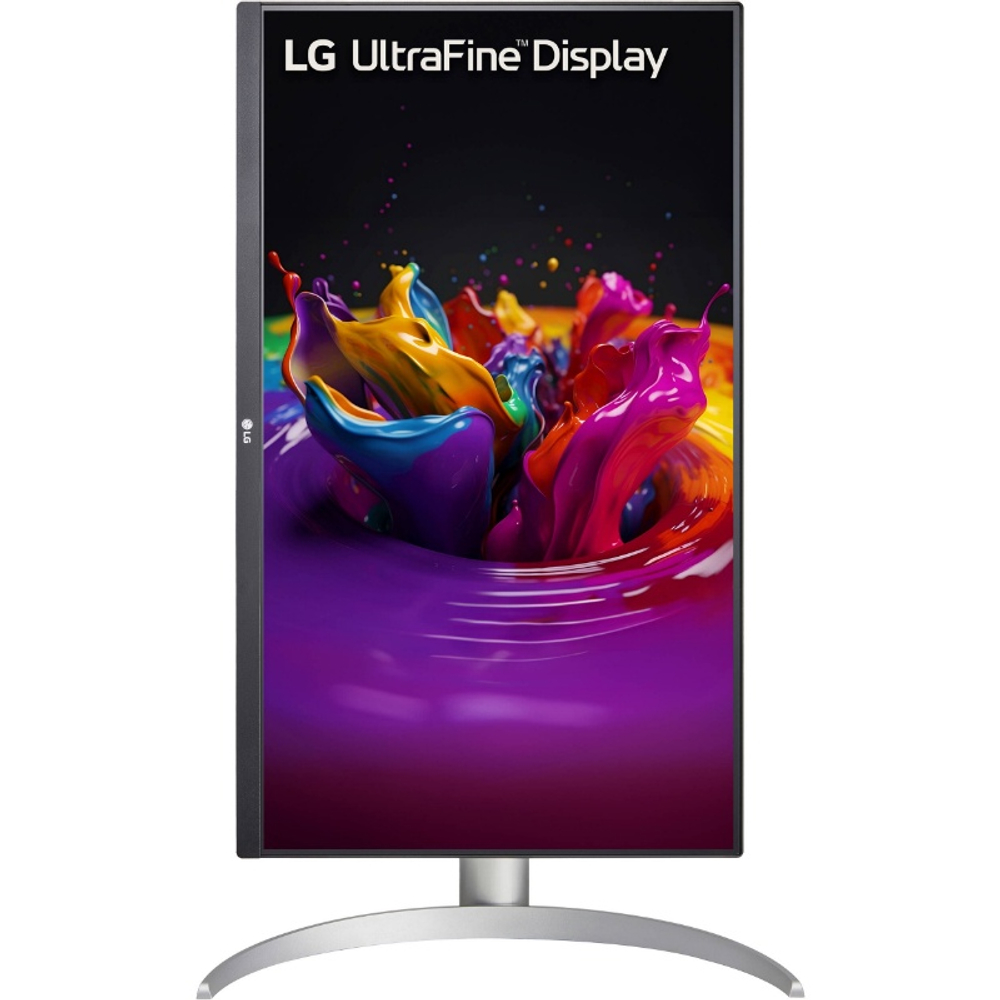 Монитор LG 27" UltraFine 27UP650K-W черный (IPS LED 16:9 3840x2160, 60Hz, 4K, 5ms)