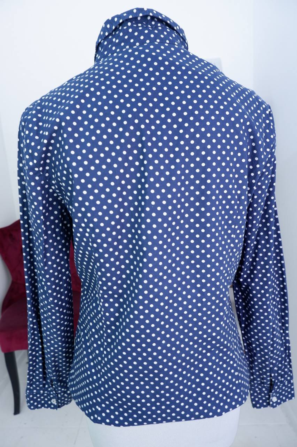 Рубашка MARIMAY в стильный горох 46 размер