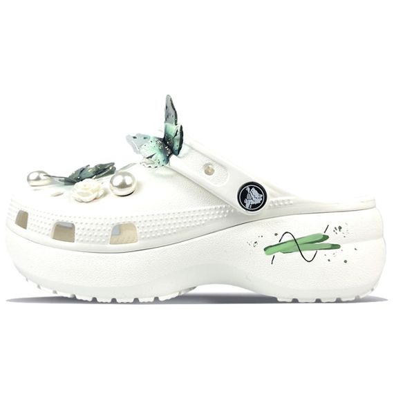 Crocs Classic Platform Clog 'Butterfly'