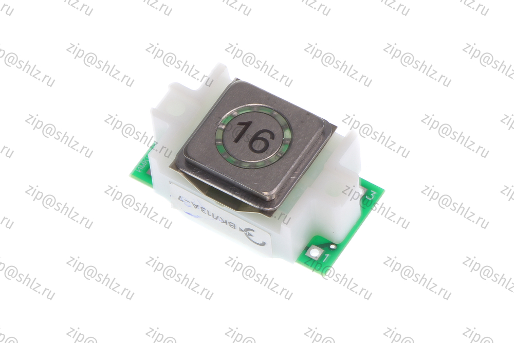 Кнопка (кнопочный модуль) ВКЛ13А-7 "16 этаж"