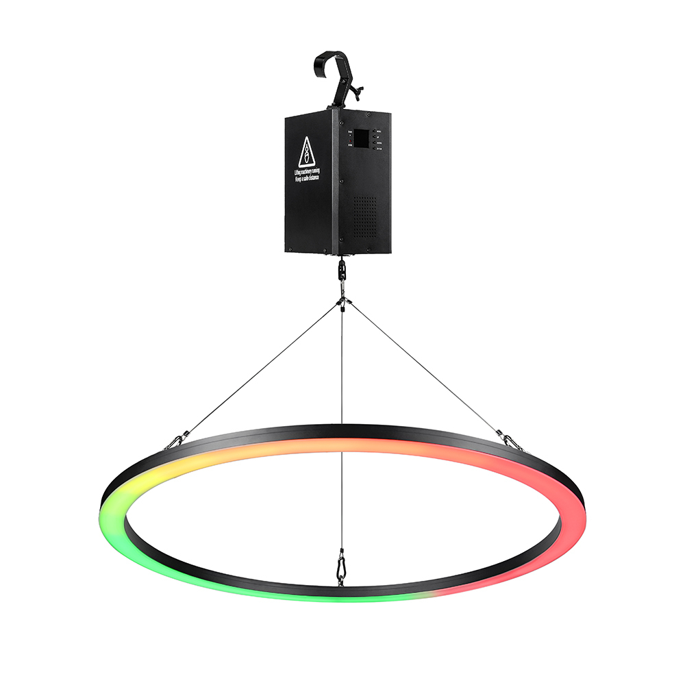Кинетическое Led кольцо, на 1-й лебедке