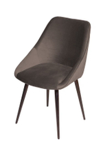 Стул Neo ромб бархат антрацит 14/опора конус