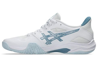 Мужские кроссовки для бадминтона/сквоша Asics Blade FF 2 - white/cool grey