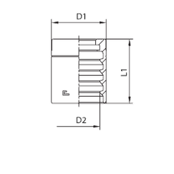 Муфта DN 20 1SN/2SC NEW