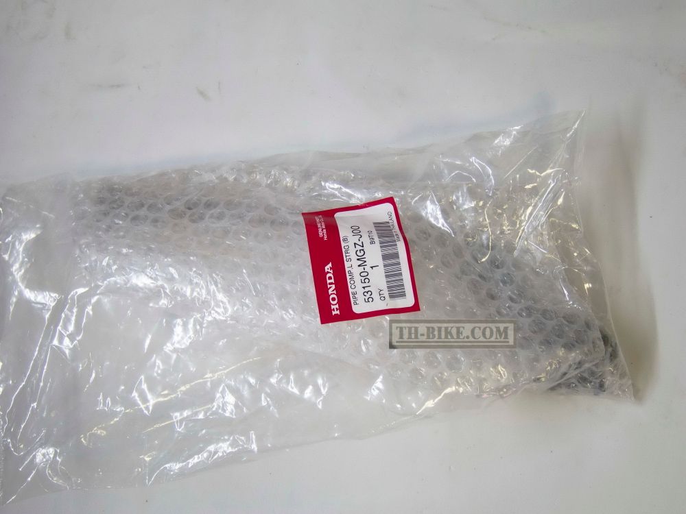 53150-MGZ-J00. PIPE COMP., L. STEERING HANDLE. Clip-on CBR500 2013-2018