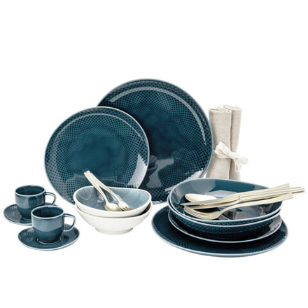 Rosenthal Junto Ocean Blue - Porzellan Набор с эспрессо 24 шт