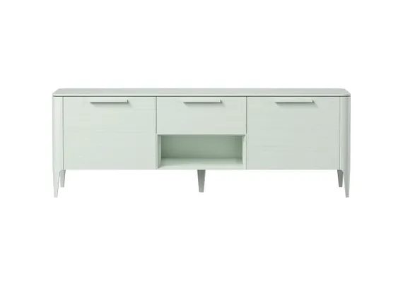 Тумба Type oak под ТВ ширина 160 см (белый)