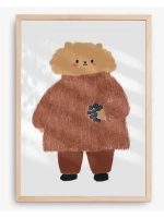 Постер в детскую 40х50 см интерьерный эстетика