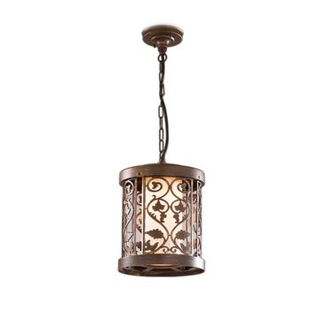 Уличный подвесной светильник 2286/1 коричневый Kordi Odeon Light