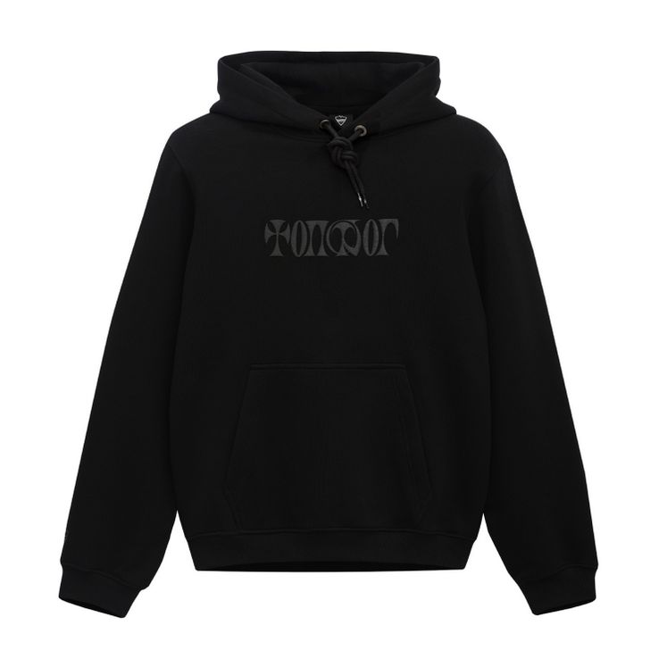 Худи Питерский Щит x TOP DOG ТОП ДОГ, черный, утеп.