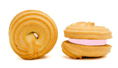 Печенье Колос Колечкос малиной 0,8 кг.