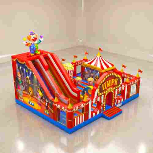 Коммерческий надувной батут «Цирковое шоу» 11,4×9,2×7,8 м
