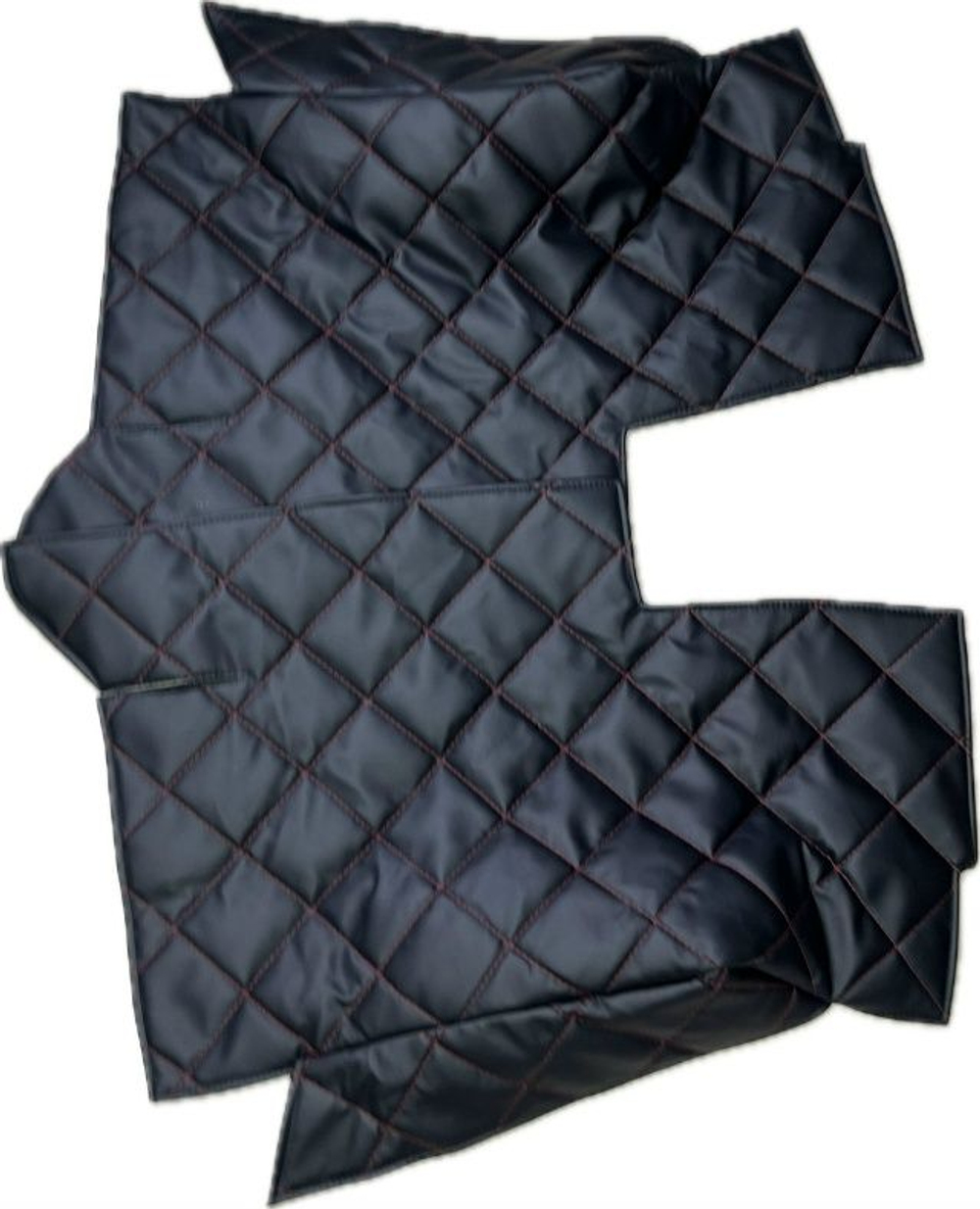 Коврики (утеплитель) под сиденья УАЗ 452 Буханка (красная нить ромб)