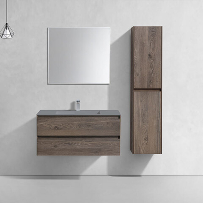 База под раковину Luka 1000 подвесная, 2 выкатных ящика soft-close, R.Oak, , шт