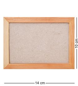 AMB-56/13 Картина «Водопад» (с янтарной крошкой) дер.рамка 8х12