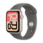Умные часы Apple Watch SE 3 (2025) GPS, 44mm, Starlight Aluminium Case with Stone Gray Sport Band, M/L