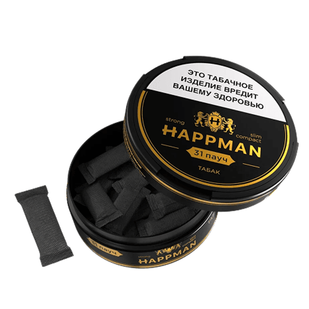 Happman Slim Strong 10гр. Жевательный табак с ароматом Табак (М)