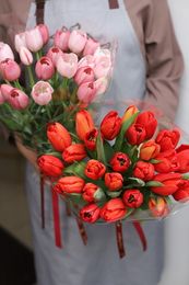 Букет "Тюльпаны микс" 25 штук