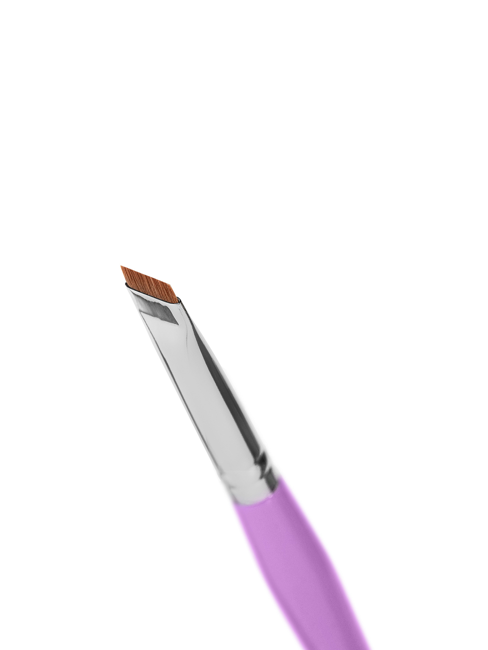 Кисть для бровей и ресниц ровная FreiAVIVER Palermo (9 мм) фиолетовая