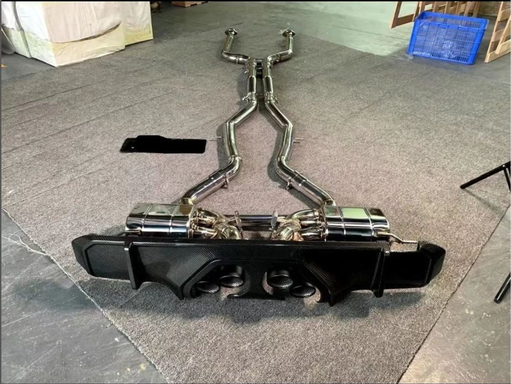Выхлопная система с заслонками для BMW M3 G80 M4 G82 2021+ (3.0) #4