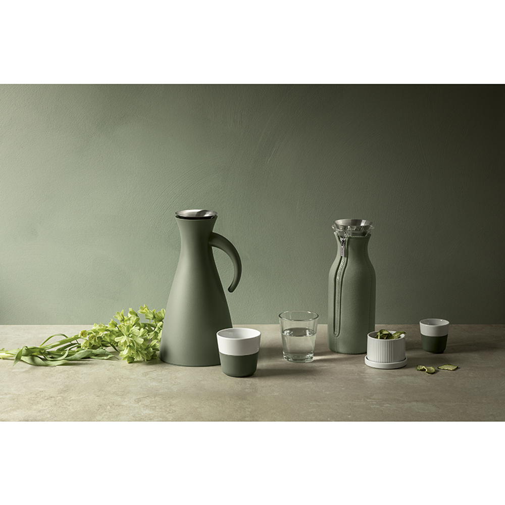 Термокувшин vacuum, 1 л, 29 см, зеленый