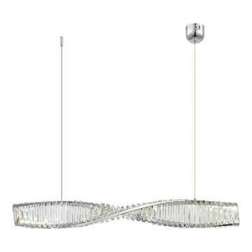 Светильник подвесной LED 21W 3000K SL6205.113.01 хром/прозрачный Elica ST-Luce