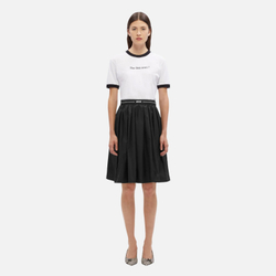 Плиссированная юбка-миди женская MSGM