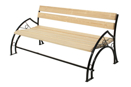 Лавочка садовая Garden Story Шарики 1,5м 1 уп ( доски+стойки)