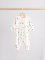 Комбинезон / Cлип для малышей Next E18-356, 3 шт., Розовый, Молочный