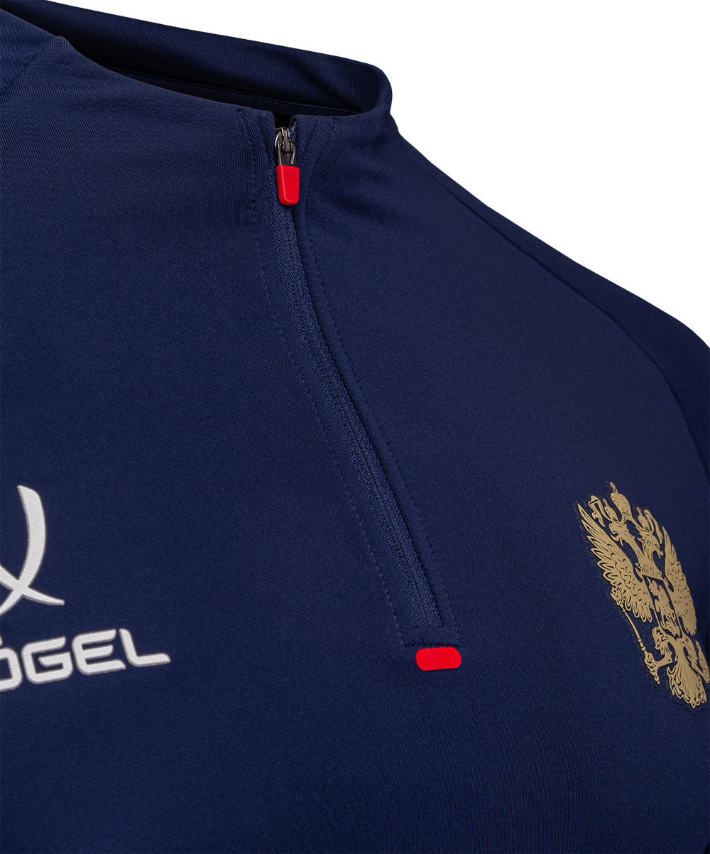 Джемпер тренировочный NATIONAL PerFormDRY Training Zip Top, темно-синий