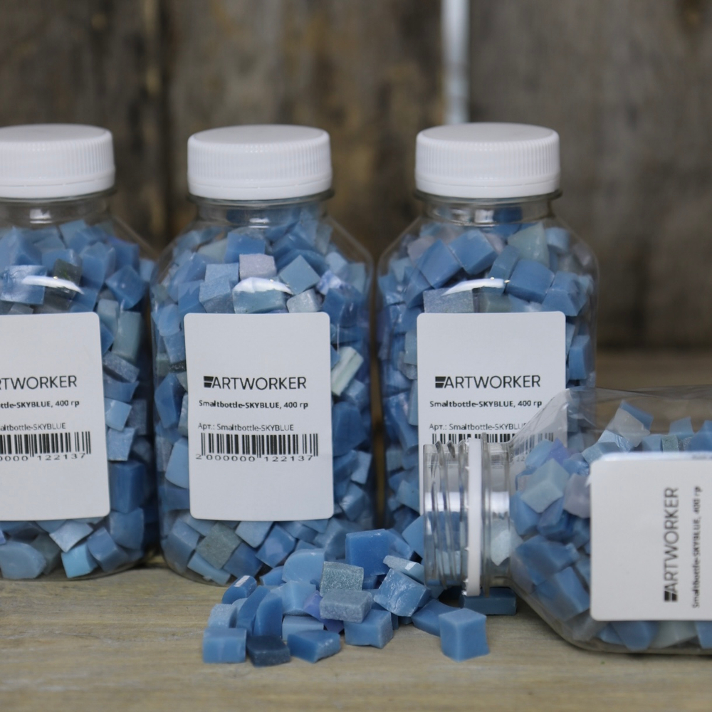 Smaltbottle-SKYBLUE, 400 гр