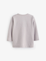 Лонгслив для мальчика Next N71-072, Светло-серый