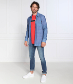 рубашка tech GUESS - голубой(M2YH60 WEPV0)